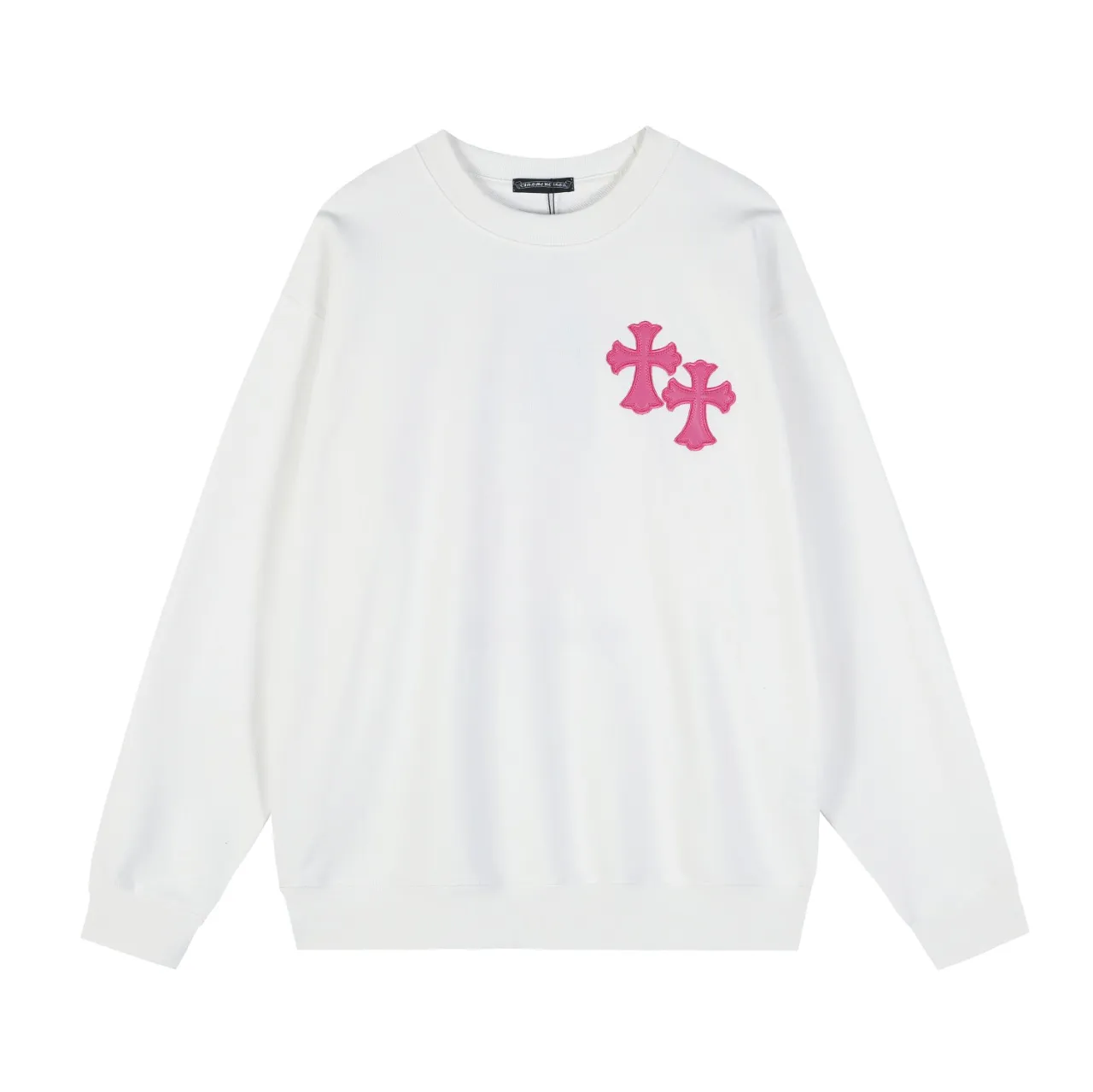 P290 Chrome Hearts Chrome Hearts Contrast Sweatshirt Size: SMLXL Color: Black White